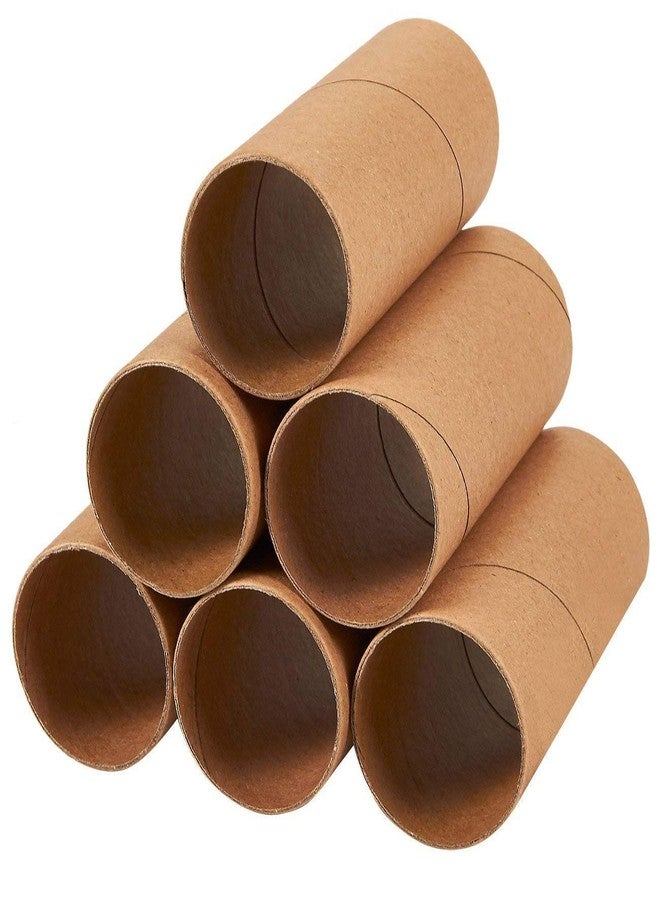 Timetech Cardboard Tubes - Craft Rolls, Craft Tubes, Cardboard Rolls, Paper Tubes, Empty Toilet Paper Rolls, Craft Supplies for Classroom Projects, Art DIY Craft, Paper, Brown, Pack of 6 pcs 2 x 2 x 10 inches - Image 3
